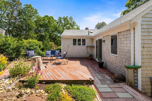 6 Paddock Dr, Harwich, MA 02645 - view of wooden terrace