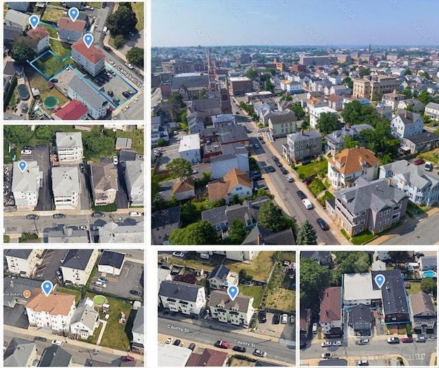 173 County St, Fall River, MA 02723 - bird's eye view