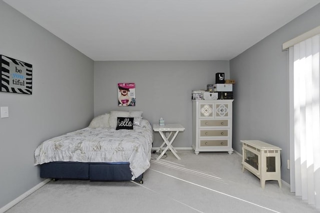 bedroom featuring carpet floors