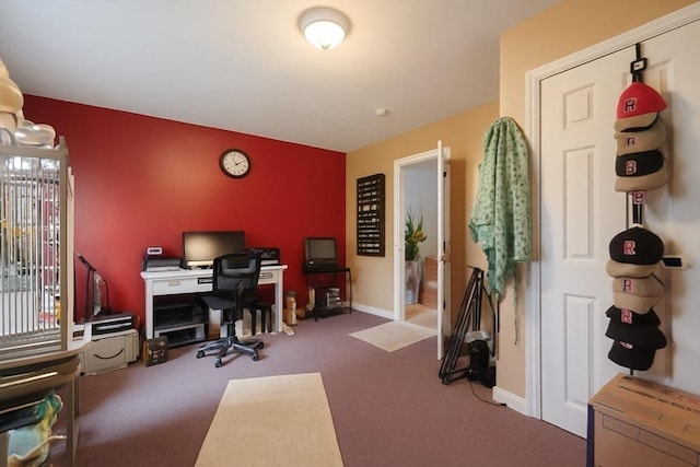 49 Branch St Unit 49, Clinton, MA 01510 - carpeted home office with baseboards