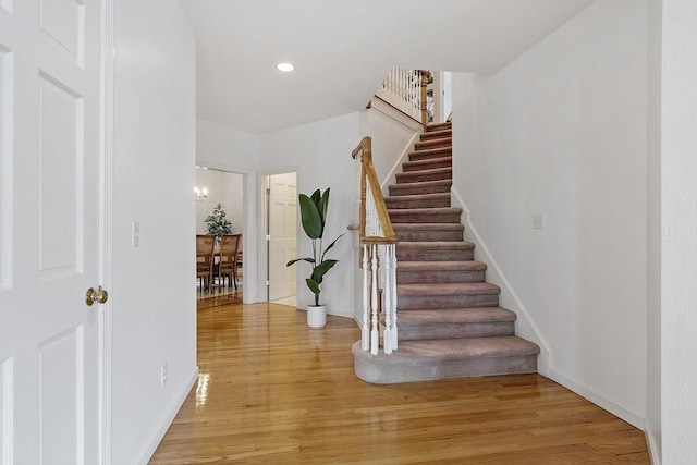 52 S Nelson Rd, Sterling, MA 01564 - stairs featuring wood finished floors and recessed lighting