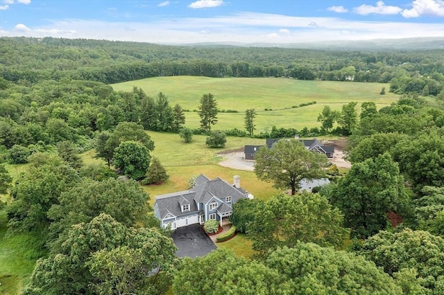 52 S Nelson Rd, Sterling, MA 01564 - aerial view of property and surrounding area with a heavily wooded area