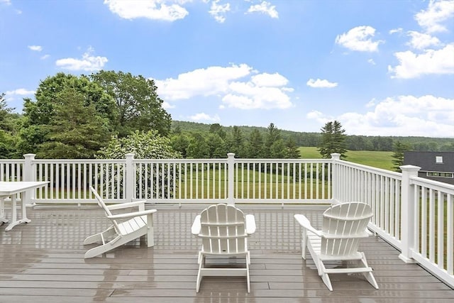 52 S Nelson Rd, Sterling, MA 01564 - wooden deck with a forest view