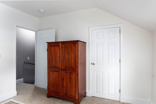 6 A St Unit 6, Northbridge, MA 01588 - unfurnished bedroom with vaulted ceiling and light colored carpet