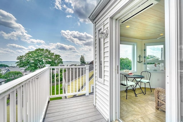 32 Hale Ave, Winthrop, MA 02152 - balcony with a water view