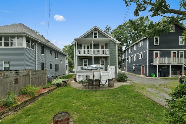 11 Goodway Rd Unit 1, Boston, MA 02130 - back of property featuring a balcony