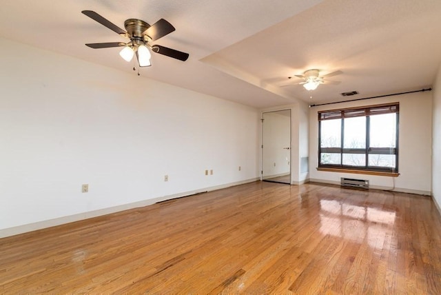 200 Burkhall Unit 103, Weymouth, MA 02190 - unfurnished room featuring a ceiling fan and light wood-style flooring
