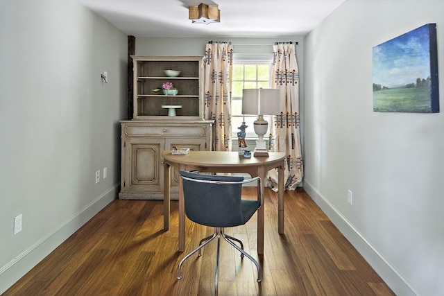 14 Dodges Row, Wenham, MA 01984 - office featuring dark wood-style floors and baseboards