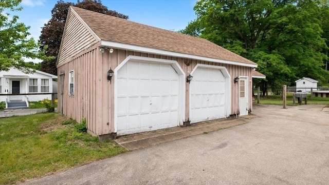 14 Maple St, Amesbury, MA 01913 - view of detached garage