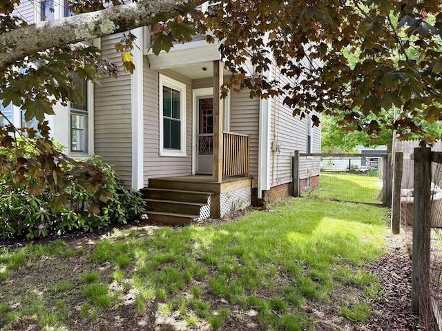 14 Maple St, Amesbury, MA 01913 - view of doorway to property