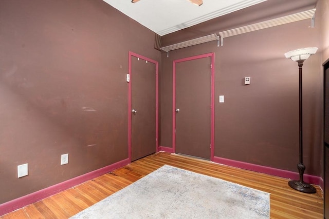 159 Cottage St Unit 6, Boston, MA 02128 - unfurnished room with wood finished floors and baseboards