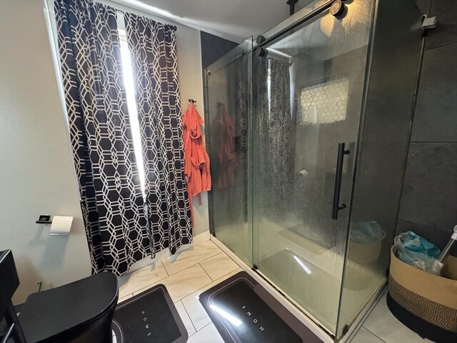 114 Chancery St, New Bedford, MA 02740 - bathroom with a shower stall and toilet