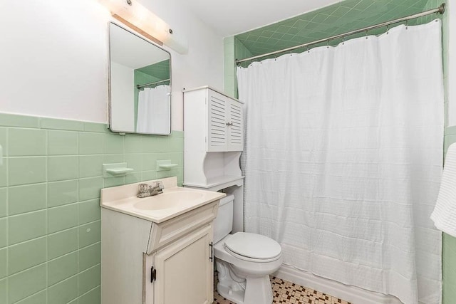 70 Fox Meadow Ln, Dedham, MA 02026 - full bath with vanity and tile walls