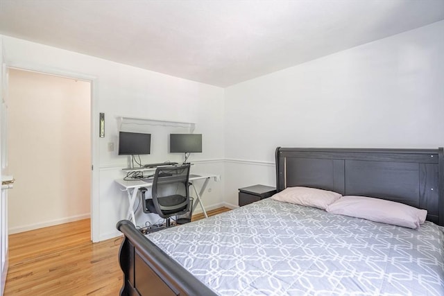 143 Davis St, Northborough, MA 01532 - bedroom featuring light wood-type flooring and baseboards