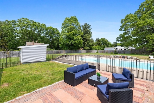 213 Thurston St, Wrentham, MA 02093 - view of patio with an outdoor living space