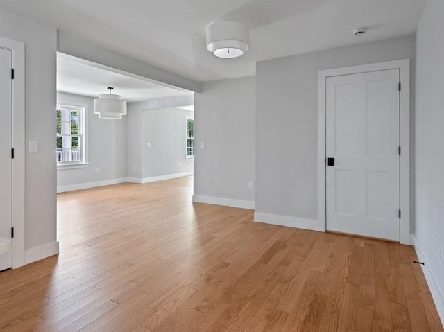 128 Old Southbridge Rd, Dudley, MA 01571 - unfurnished room with light wood-style flooring and a smoke detector