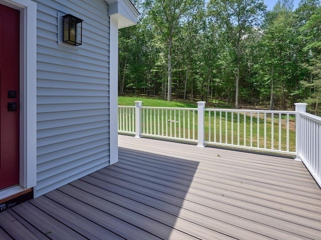 128 Old Southbridge Rd, Dudley, MA 01571 - deck with a lawn