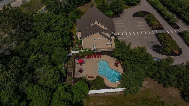 21 Cielo Dr, Dover, NH 03820 - aerial view of property and surrounding area with a pool area