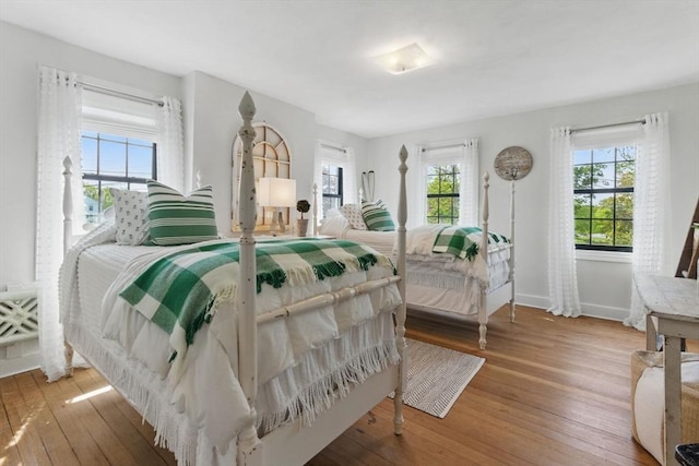 4 Porter St, Granby, MA 01033 - bedroom with hardwood / wood-style floors and baseboards
