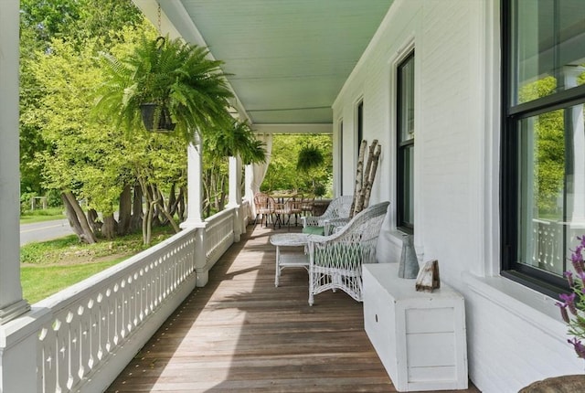 4 Porter St, Granby, MA 01033 - view of wooden porch