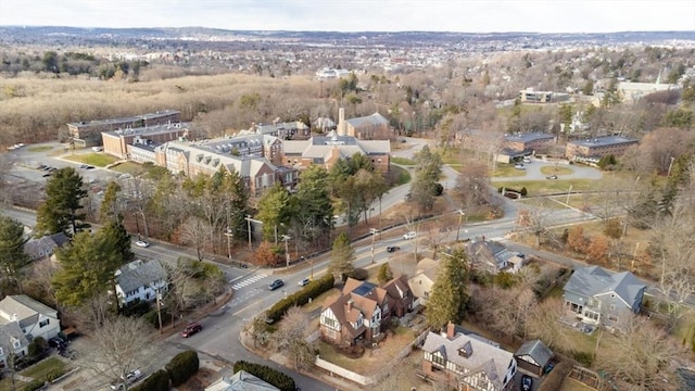 bird's eye view featuring a residential view