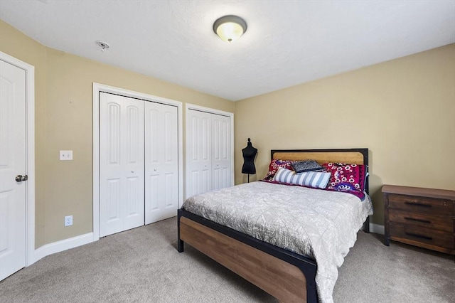 10 Stone St Unit 1, Auburn, MA 01501 - bedroom featuring baseboards, multiple closets, and carpet floors