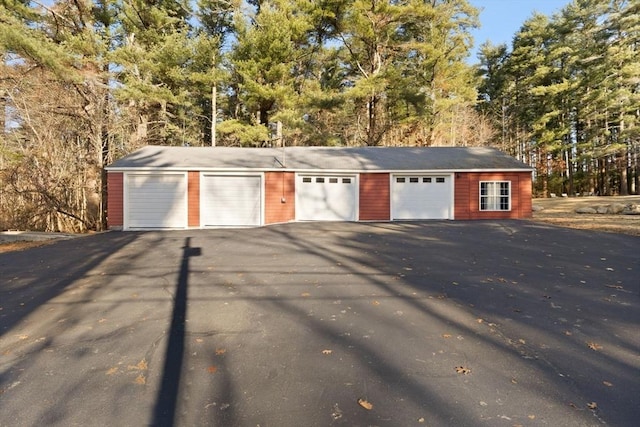 92 Martin St, Rehoboth, MA 02769 - detached garage featuring view of scattered trees