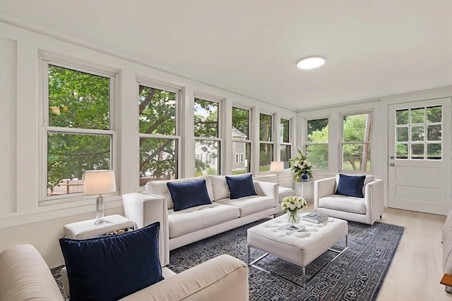 25 Norfolk St, Canton, MA 02021 - sunroom featuring healthy amount of natural light and wood finished floors