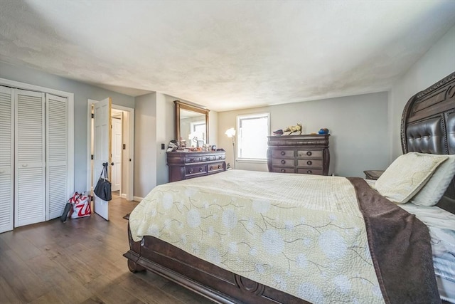 14 Greenville St, Billerica, MA 01821 - bedroom featuring baseboards, wood finished floors, and a closet