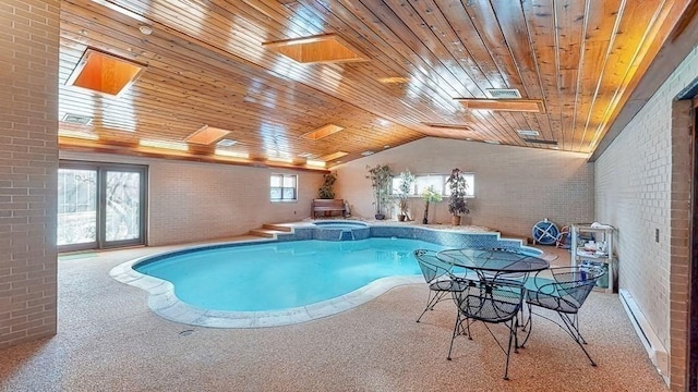 242 Eastwood Dr, Westfield, MA 01085 - view of pool featuring a pool with connected hot tub