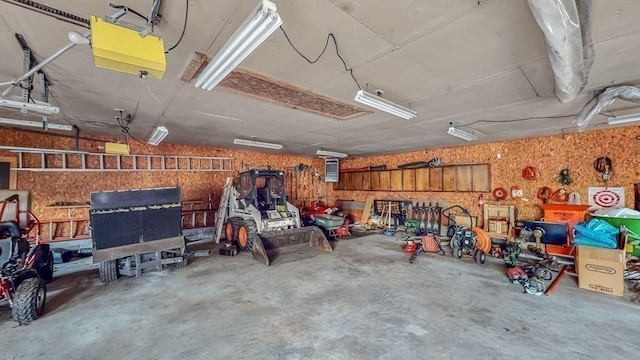 242 Eastwood Dr, Westfield, MA 01085 - garage with a workshop area