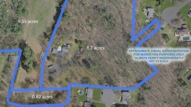 242 Eastwood Dr, Westfield, MA 01085 - map / location featuring property parcel outlined