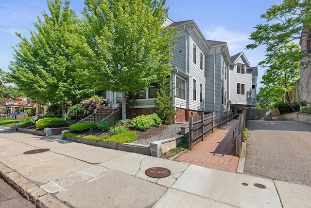 129 Highland Ave Unit 4, Somerville, MA 02143 - view of front of home featuring stairway