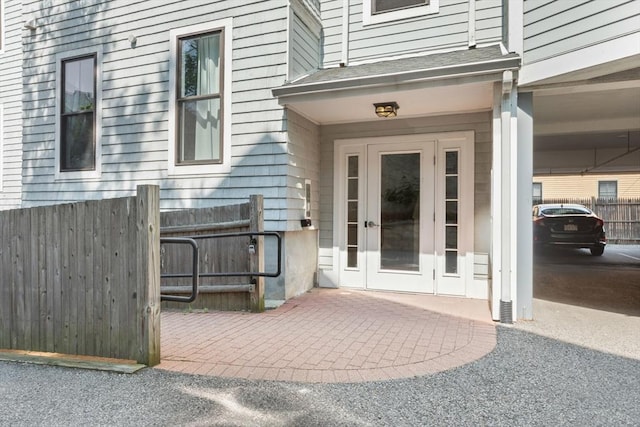 129 Highland Ave Unit 4, Somerville, MA 02143 - property entrance featuring french doors