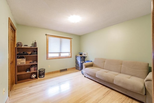 1170 E St, Ludlow, MA 01056 - living room with light wood finished floors and a textured ceiling