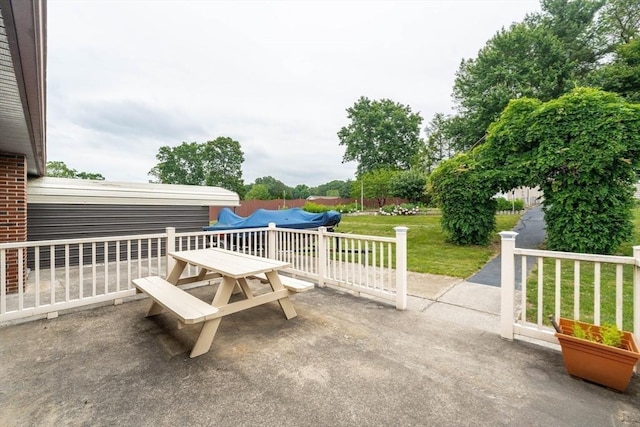 1170 E St, Ludlow, MA 01056 - view of patio / terrace featuring outdoor dining space