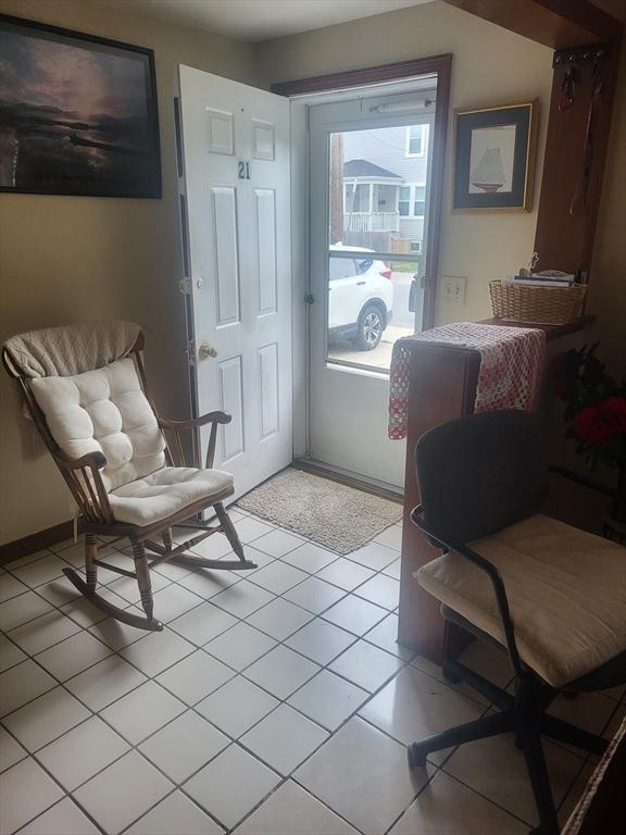 21 Delford Unit 2, Boston, MA 02131 - interior space with light tile patterned floors