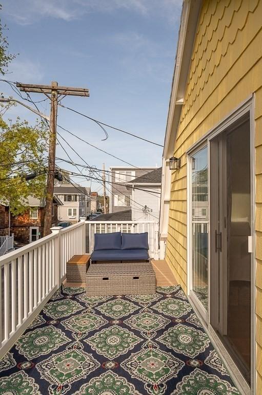exterior space with a balcony