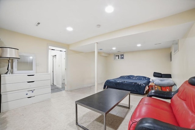 26 Hanna St, Quincy, MA 02169 - living area featuring recessed lighting