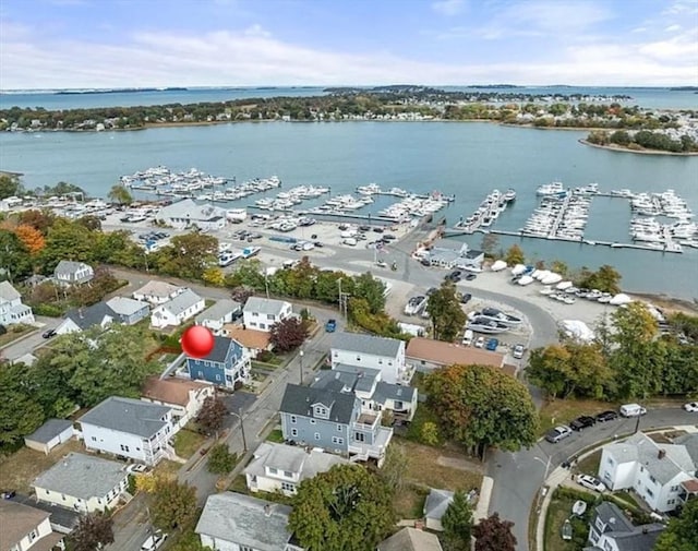 26 Hanna St, Quincy, MA 02169 - view of property location with a large body of water and numerous boat docks
