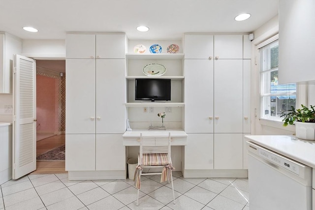 5 Summit View Dr, Swampscott, MA 01907 - home office featuring light tile patterned flooring and recessed lighting