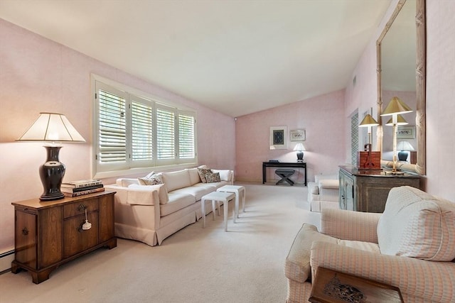 5 Summit View Dr, Swampscott, MA 01907 - living area with lofted ceiling and light carpet