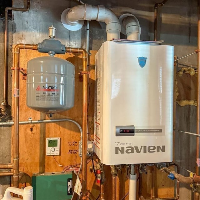 utilities featuring water heater