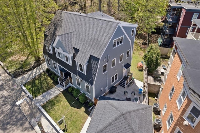 aerial view