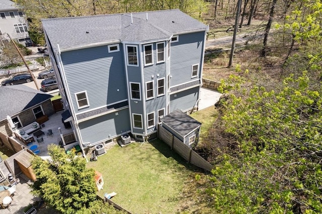 drone / aerial view