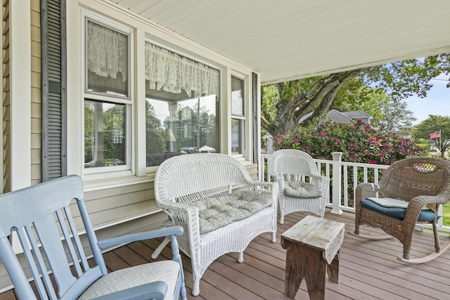 20 Houghton St, Webster, MA 01570 - view of wooden porch