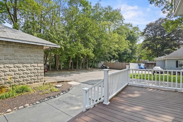 20 Houghton St, Webster, MA 01570 - view of wooden terrace