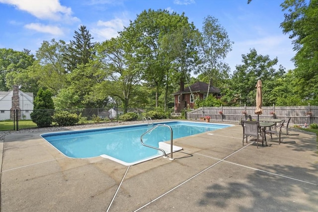20 Houghton St, Webster, MA 01570 - view of swimming pool featuring a patio and view of scattered trees