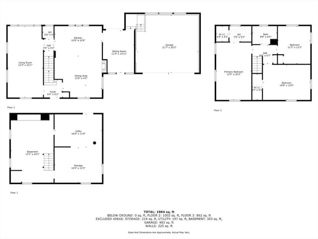 124 Hillside Rd, North Andover, MA 01845 - view of floor plan / room layout