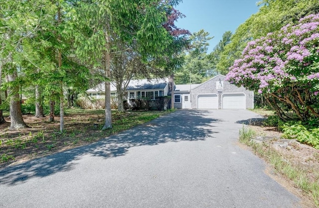 175 Knotty Pine Ln, Barnstable, MA 02632 - view of front of home with driveway and a garage